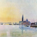 William Turner - Venezia. San Giorgio dalla dogana, 1819